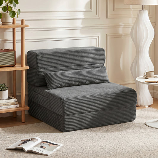Four-Fold Floor Chair Sofa Bed – Small
