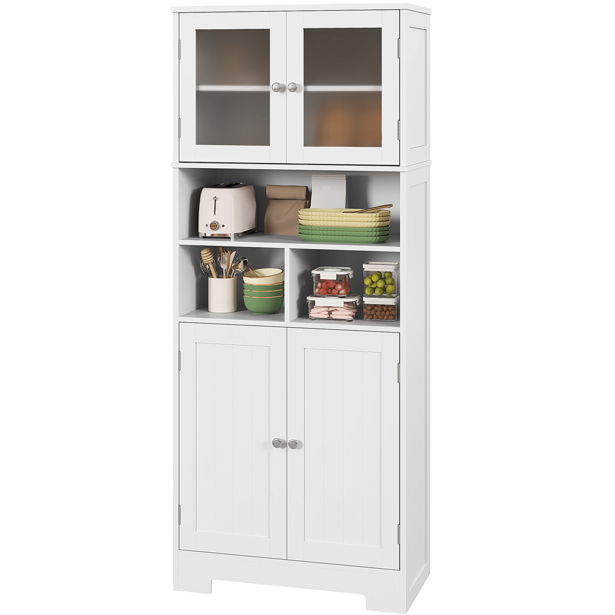 Kitchen Pantry with Glass Doors – 24"W x 57"H