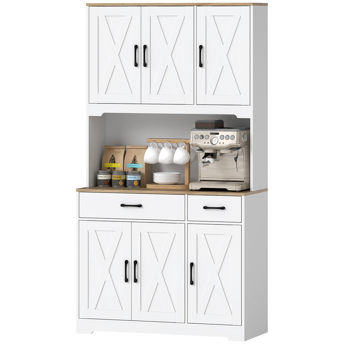 Tall Kitchen Pantry – 37"W x 69"H