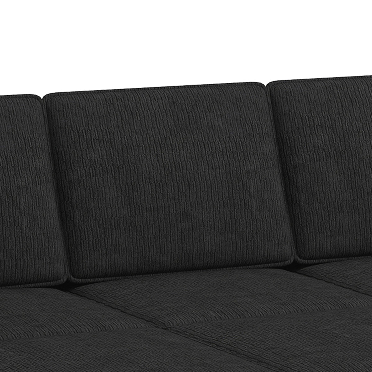 Reversible Pull-Out Sleeper Sectional with Storage Ottoman