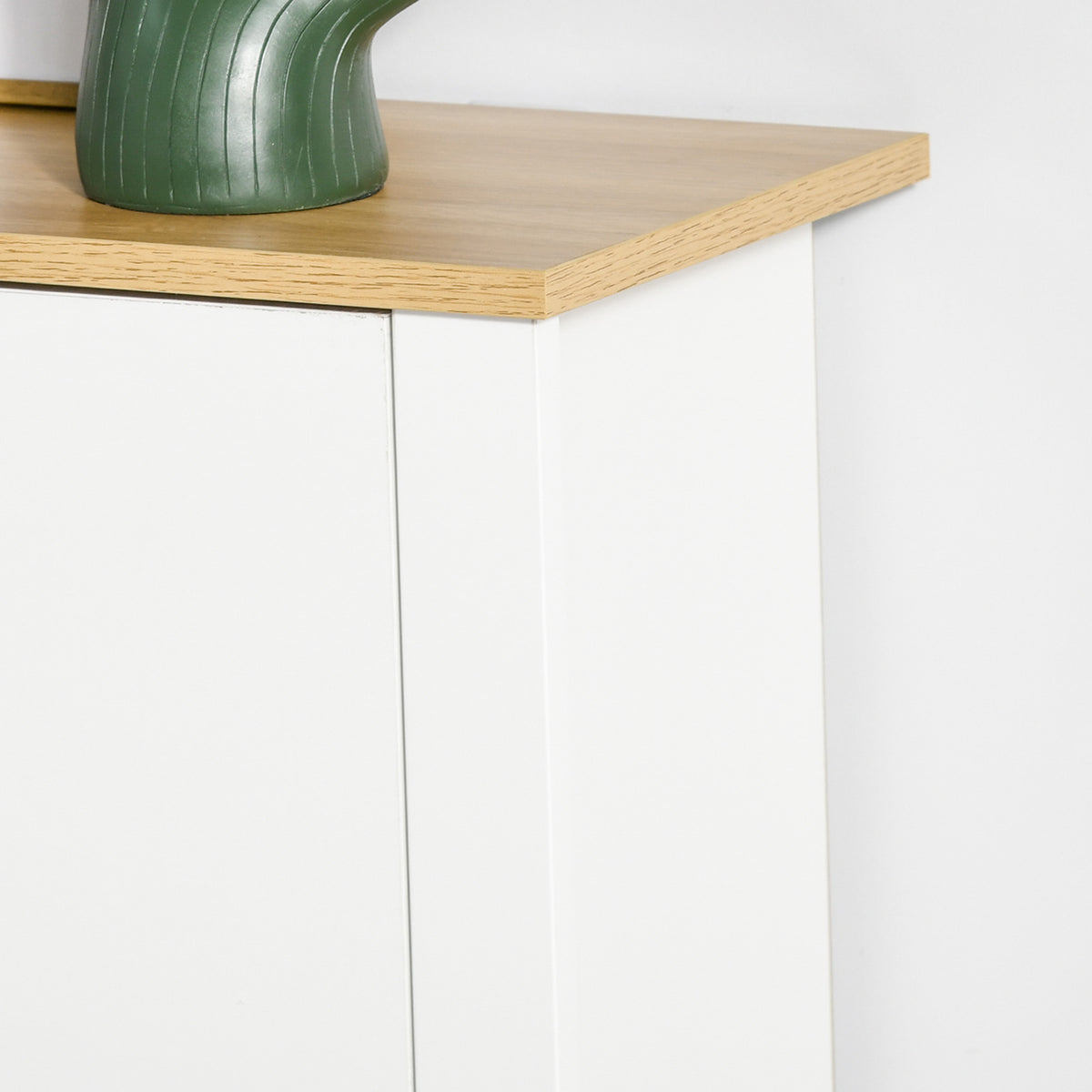 Shoe Storage Cabinet with 2 Flip Drawers – 28"W x 31"H