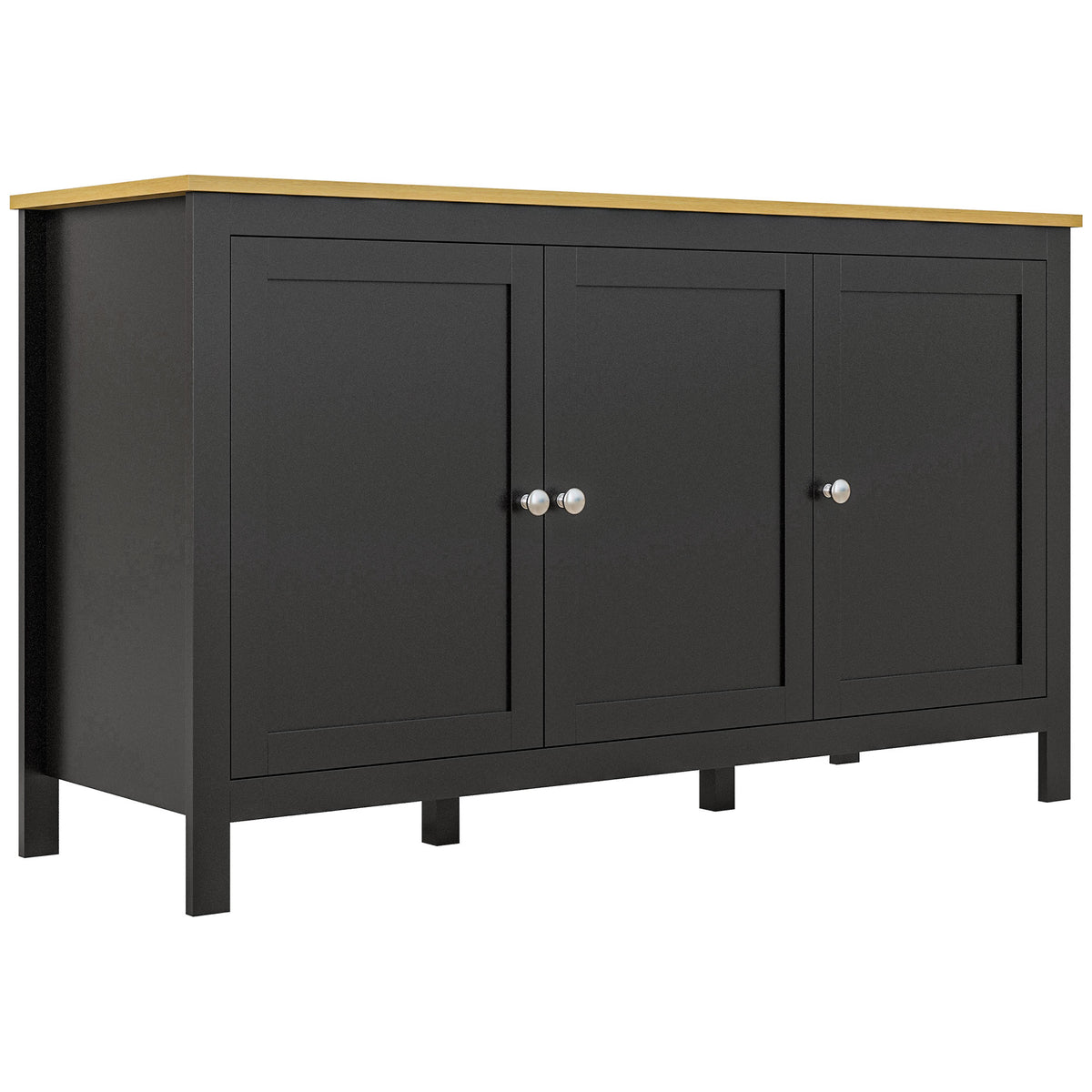Buffet Cabinet with Doors and Adjustable Shelves – 47"W x 28"H