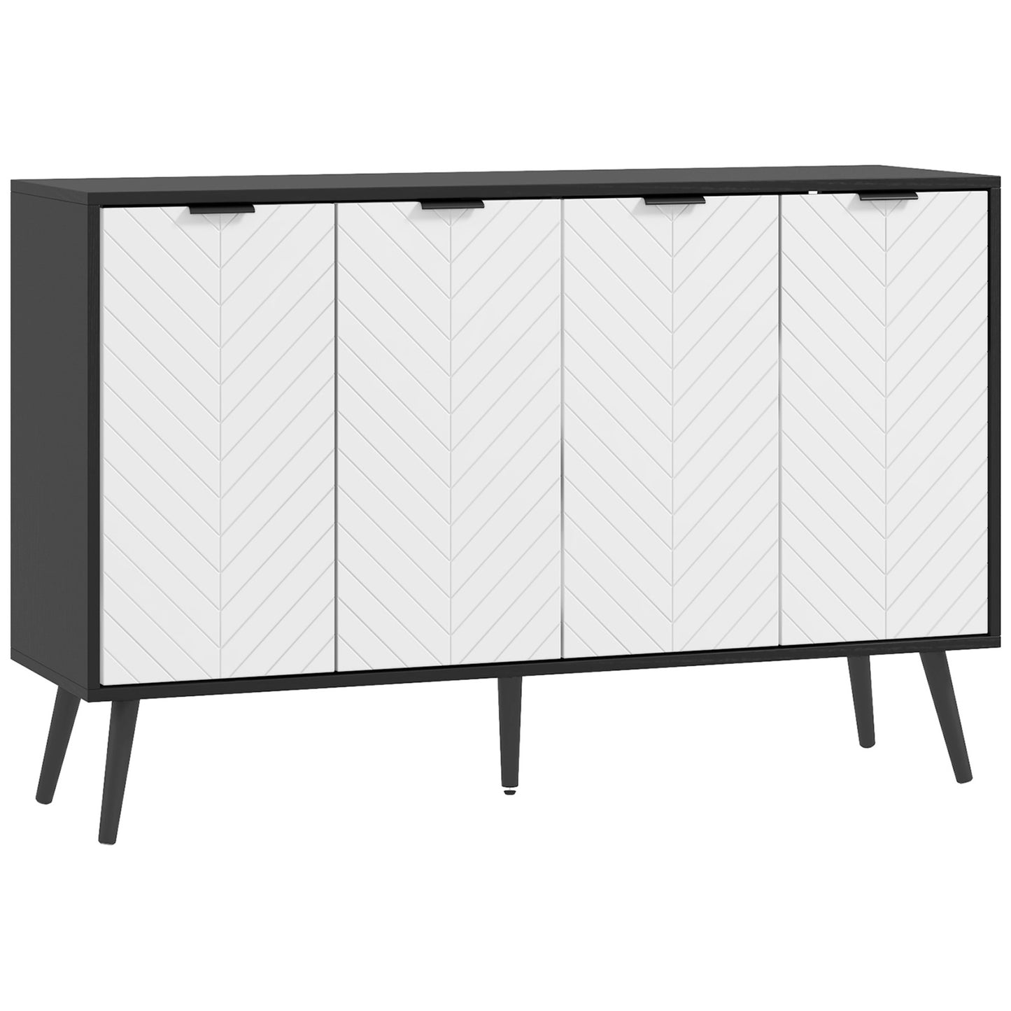 Modern Black Sideboard Buffet