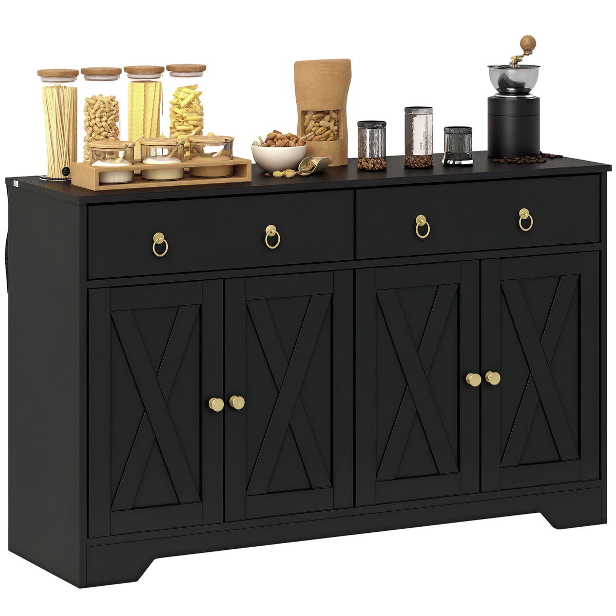 Sideboard Cabinet with 2 Drawers – 48"W x 30"H