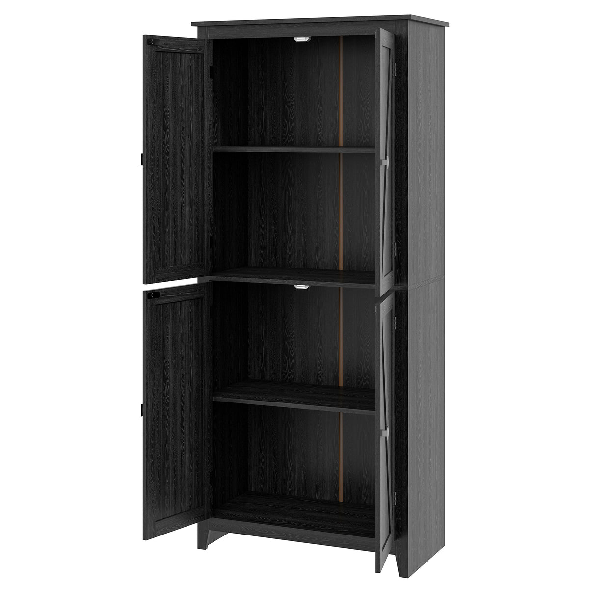 Kitchen Pantry Cabinet with Doors and Shelves – 32"W x 72"H