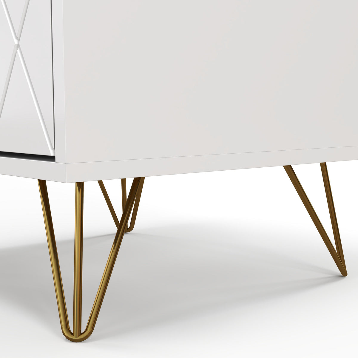 Accent Nightstand with 2 Drawers – 18"W x 22"H