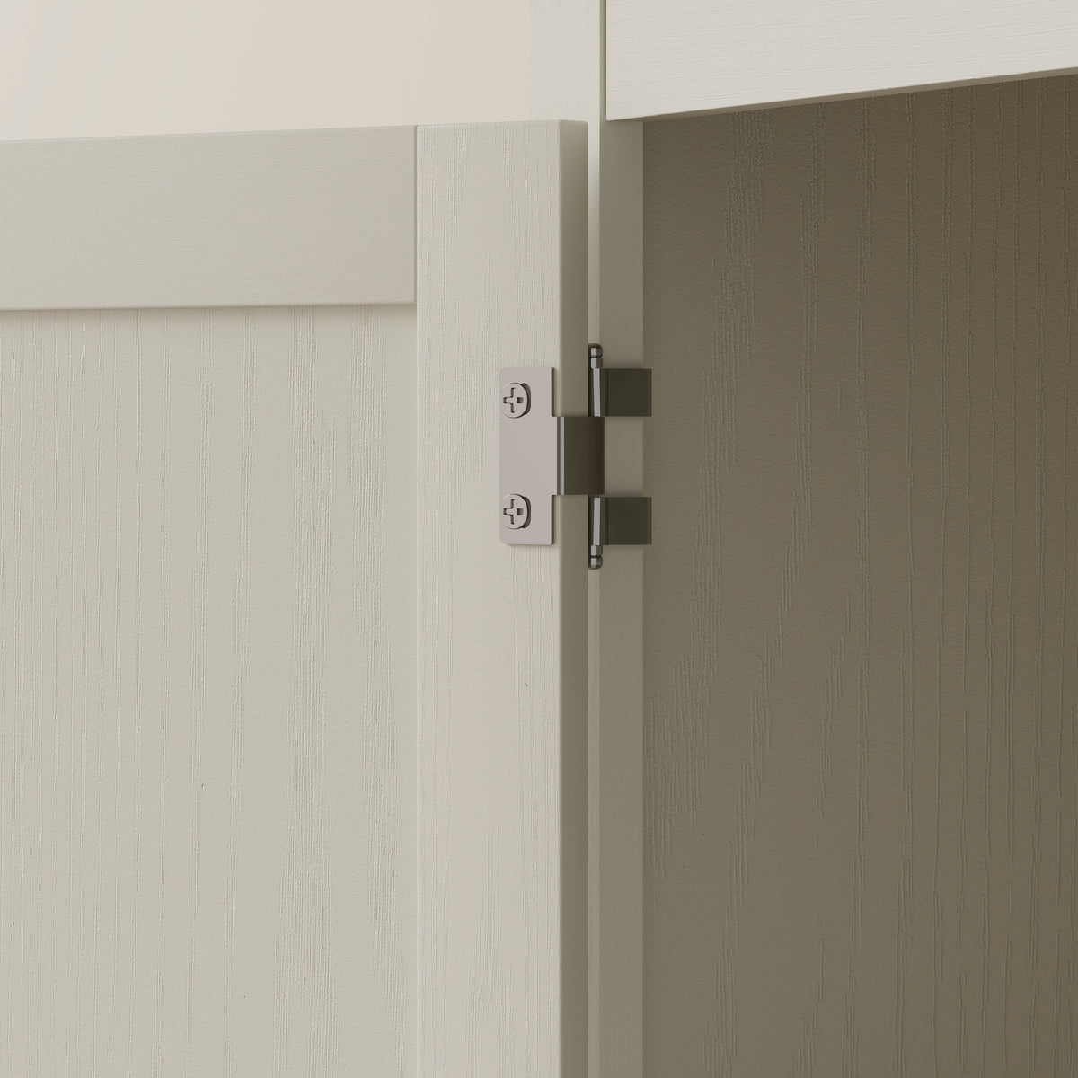 Tall Farmhouse Kitchen Pantry Cabinet with 2 Doors – 31"W x 69"H