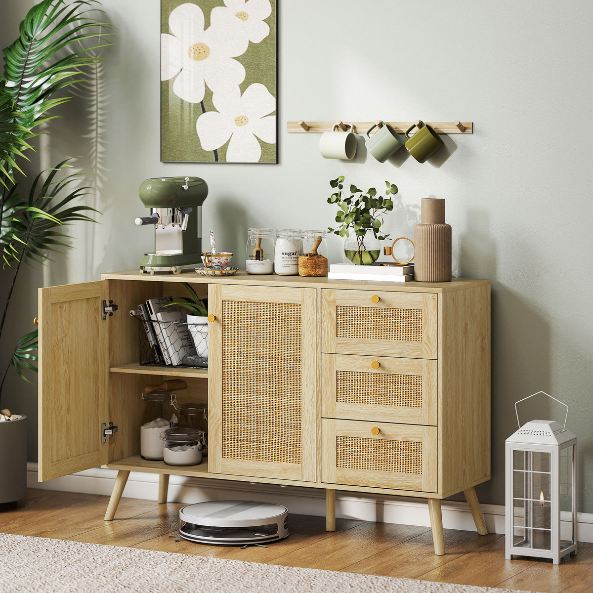 Buffet Cabinet with Soft-Close Doors – 47"W x 32"H