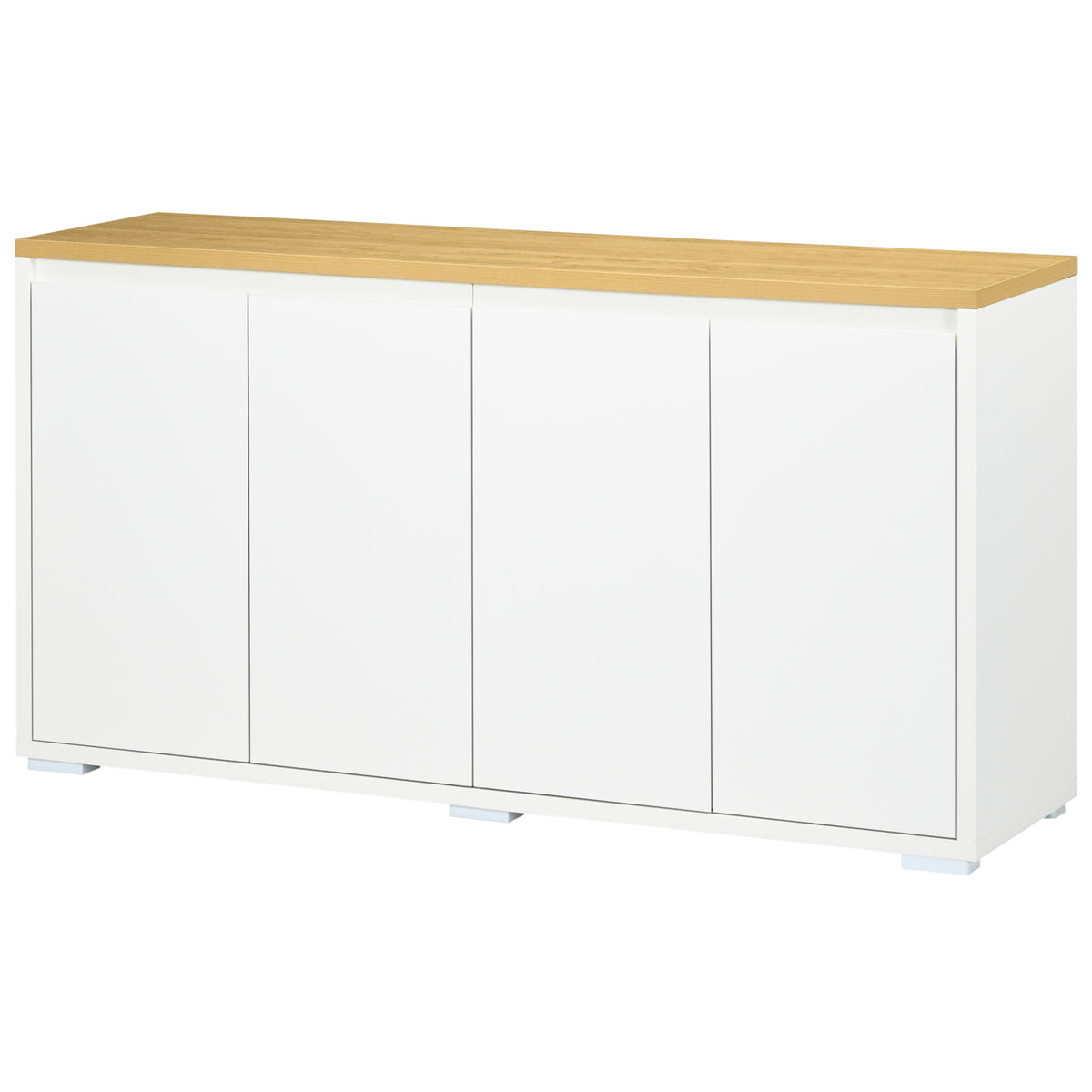 Sideboard with 2 Double Doors and Adjustable Shelves – 55"W x 30"H