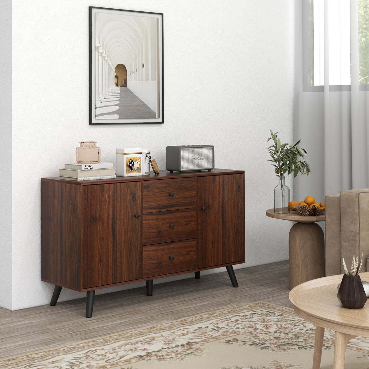Kitchen Sideboard with 2 Cupboards – 50"W x 30"H