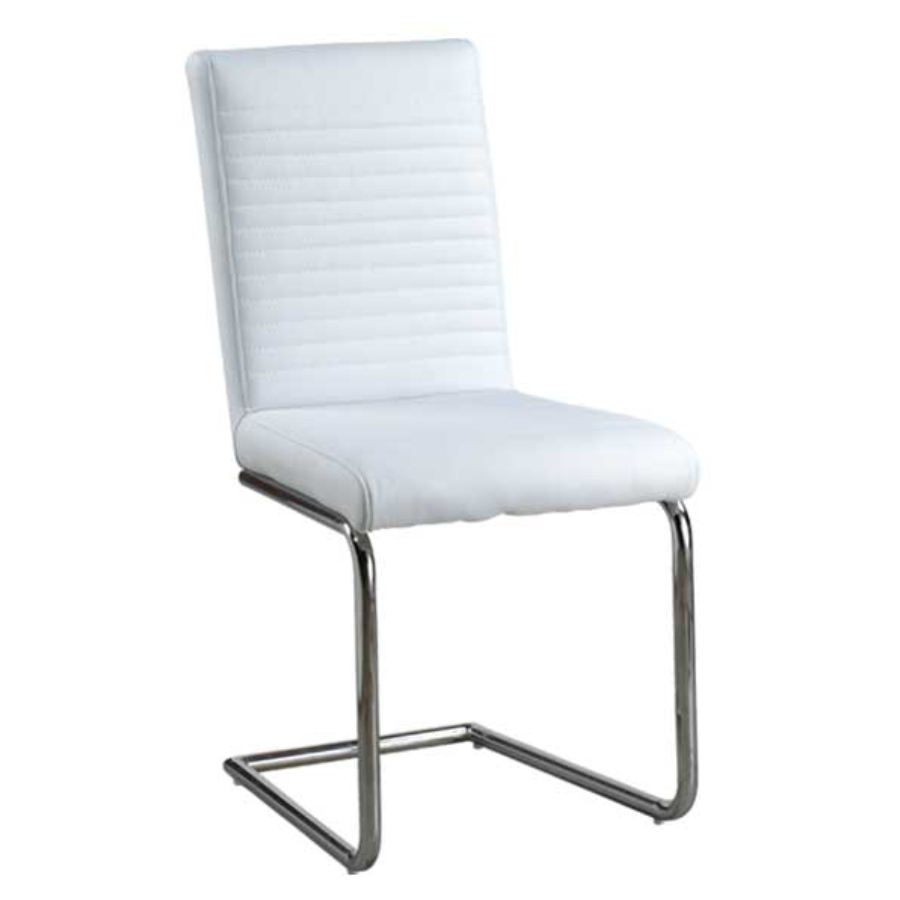 Modern Chrome Dining Chair – Set of 6