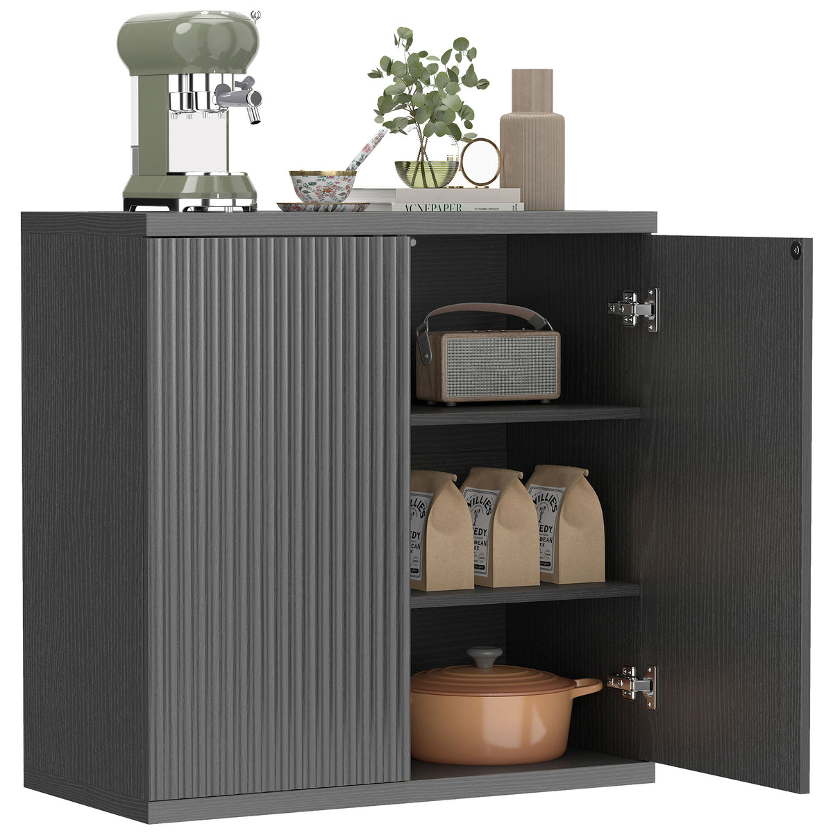Sideboard Buffet Cabinet with Soft-Close Door – 31"W x 31"H
