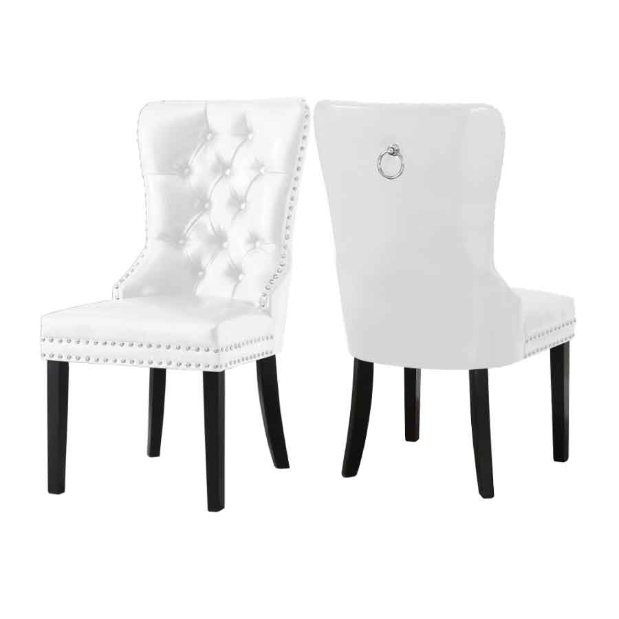 Nailhead-Trim Dining Chair – Set of 2