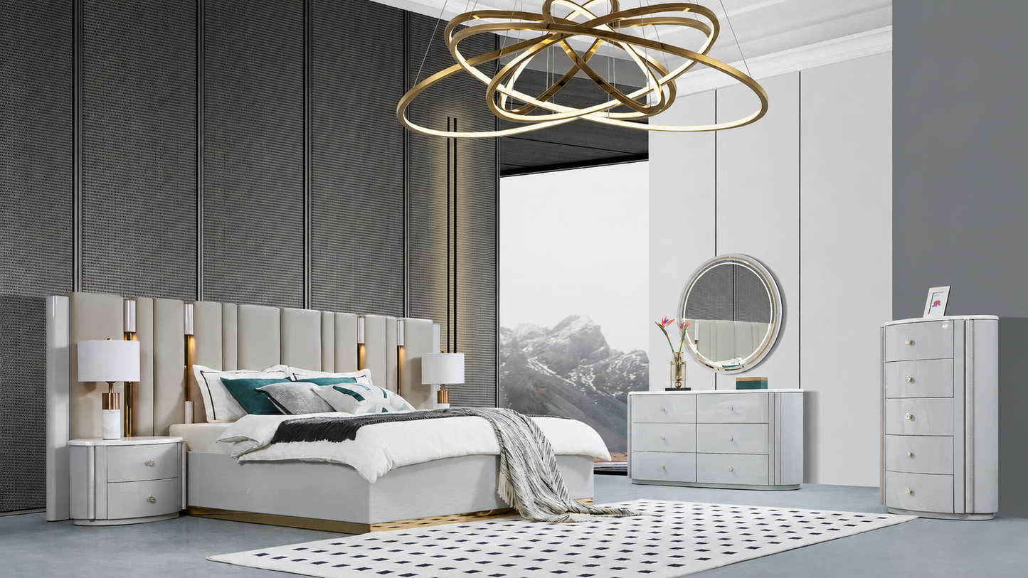 Moxie Modern Lift-Top Bedroom Set