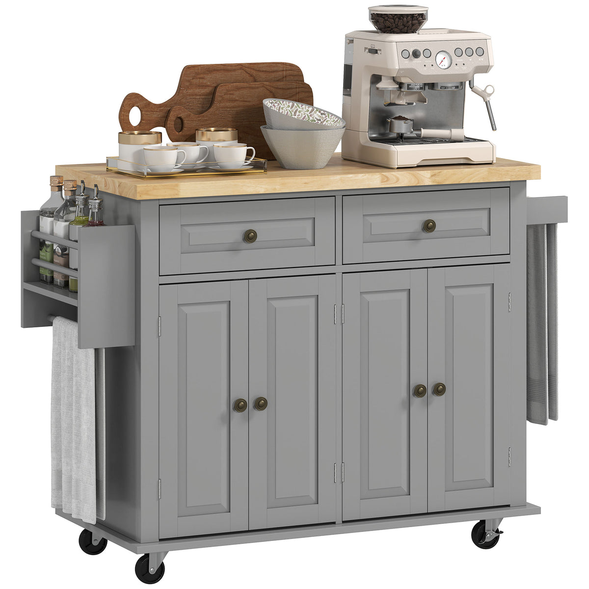 Kitchen Island with Storage – 44"W x 33"H