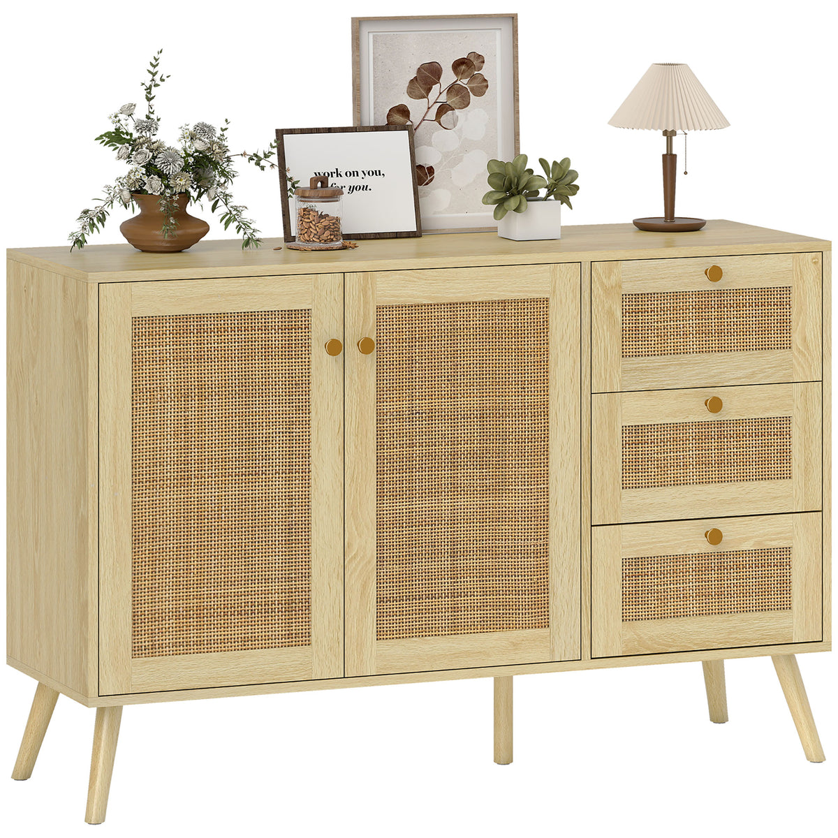 Buffet Cabinet with Soft-Close Doors – 47"W x 32"H
