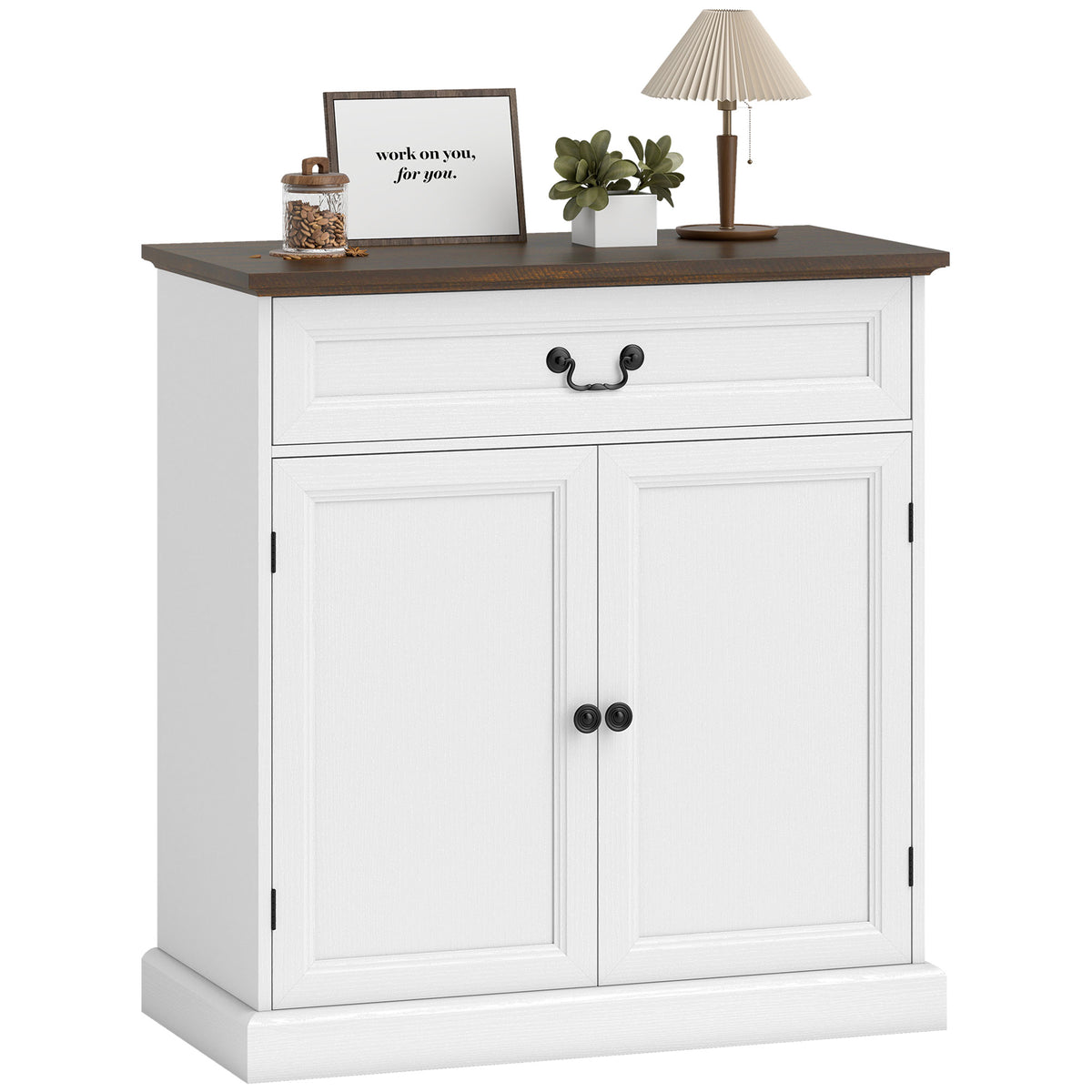Farmhouse Sideboard with Thick Top – 31"W x 33"H