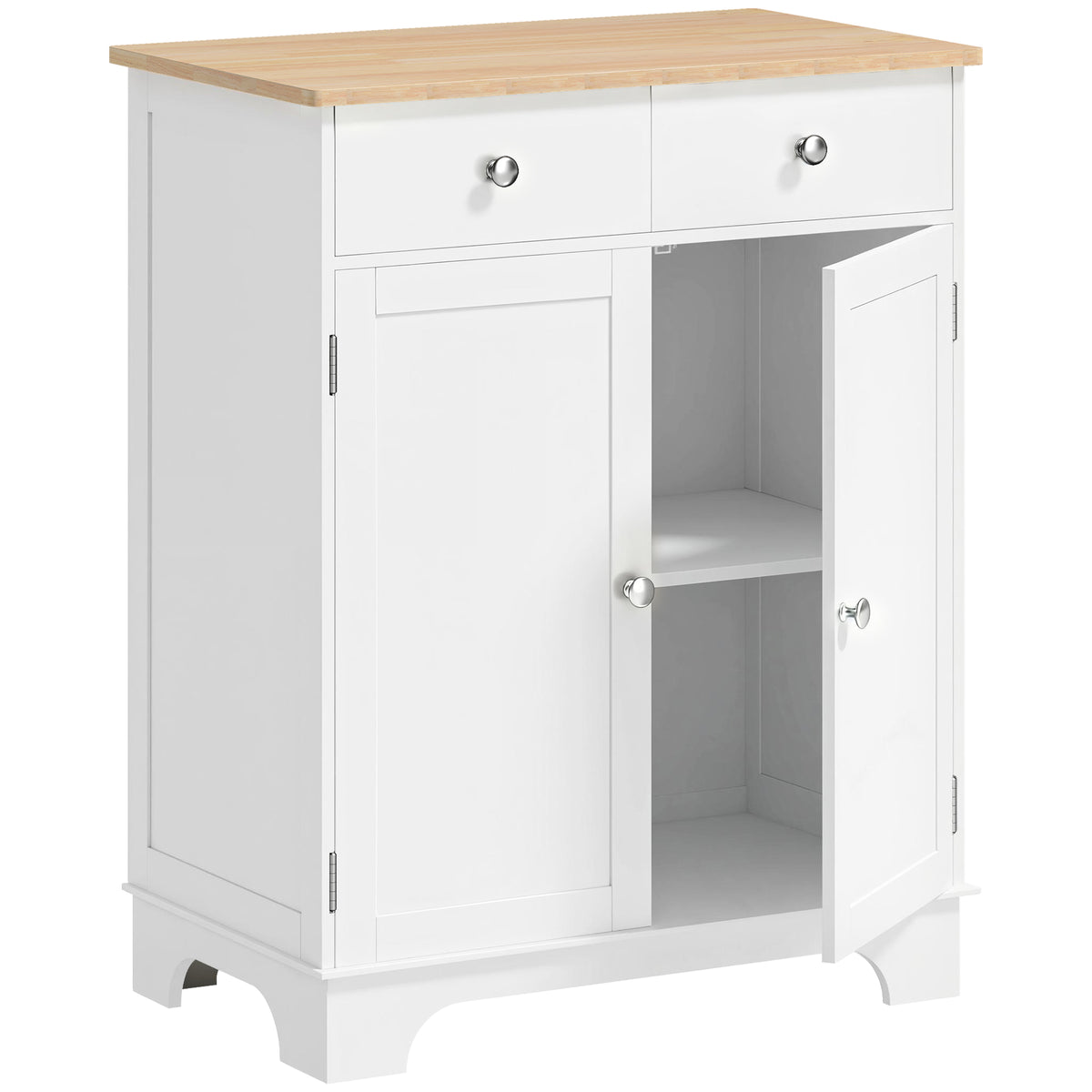 Sideboard Buffet Cabinet with Storage – 27"W x 34"H