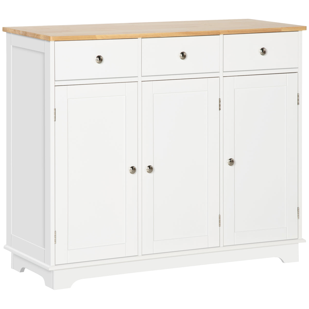 Buffet Cabinet with Storage Cabinets – 40"W x 34"H
