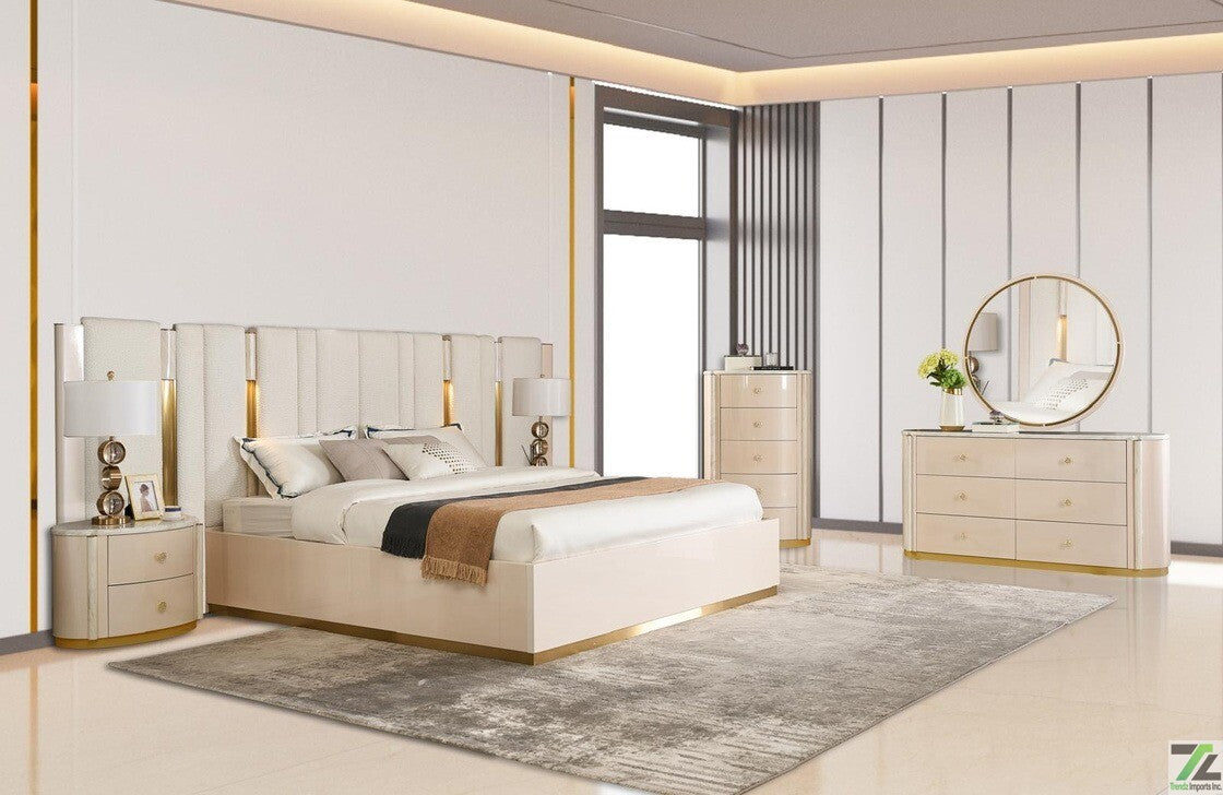 Star Modern Hydraulic Lift Storage Bed Frame
