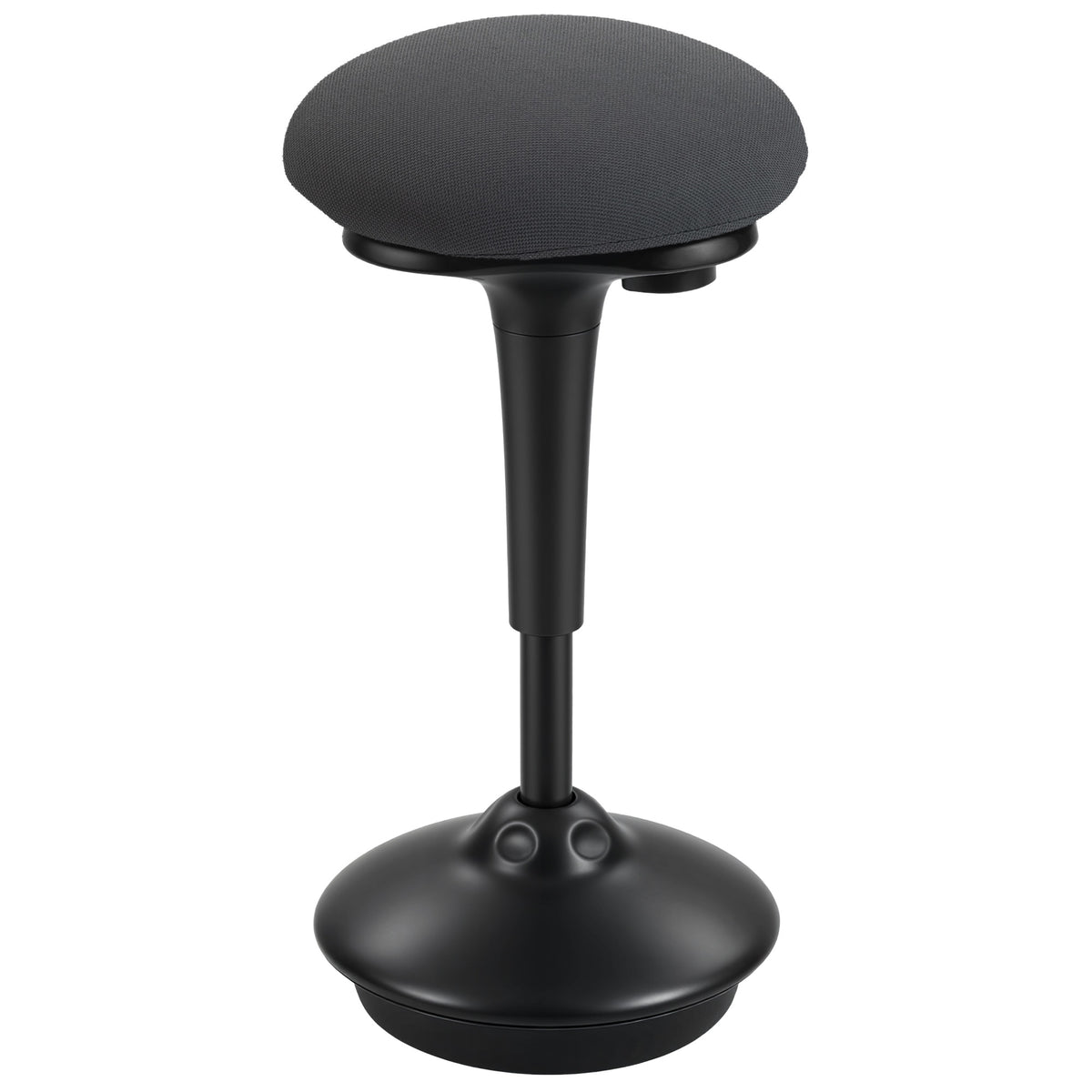 Swivel Standing Desk Chair, Backless Wobble Stool Chair, Dark Grey