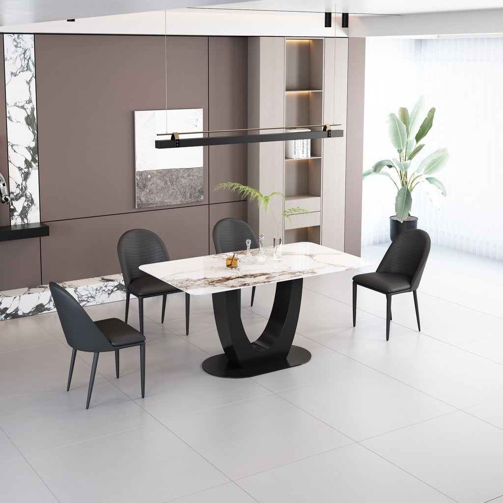 Lakewood HC166 180.3 cm Dining Table and Chairs Set