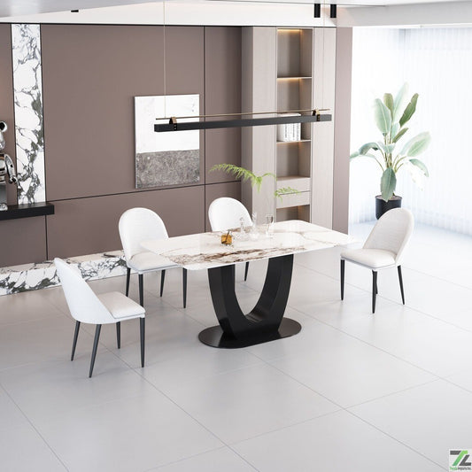 Lakewood HC166 180.3 cm Dining Table and Chairs Set