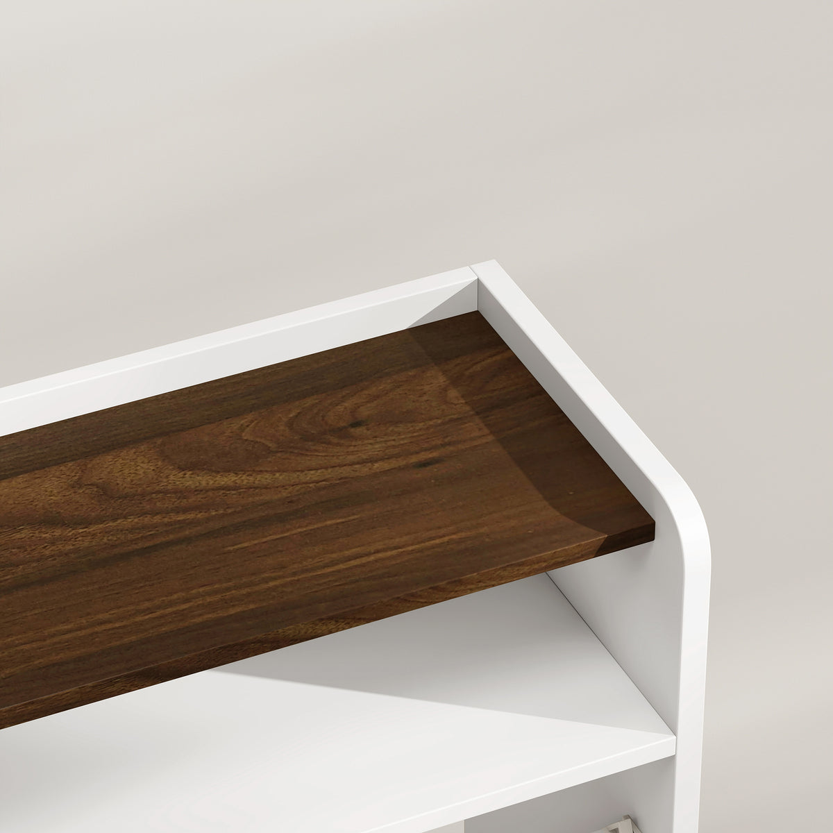 Shoe Cabinet with 3 Flip Drawers and Sensor Light – 24"W x 54"H