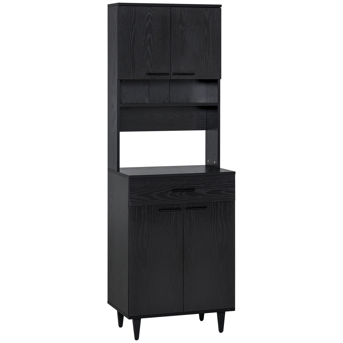 Buffet Cabinet with Hutch – 24"W x 71"H