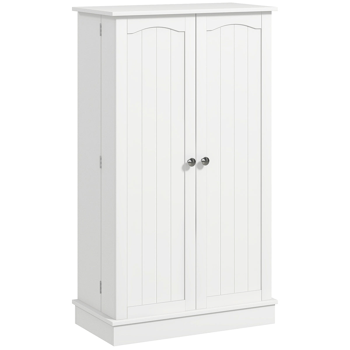 2-Door Kitchen Pantry Cabinet with 5-tier Shelving – 24"W x 41"H