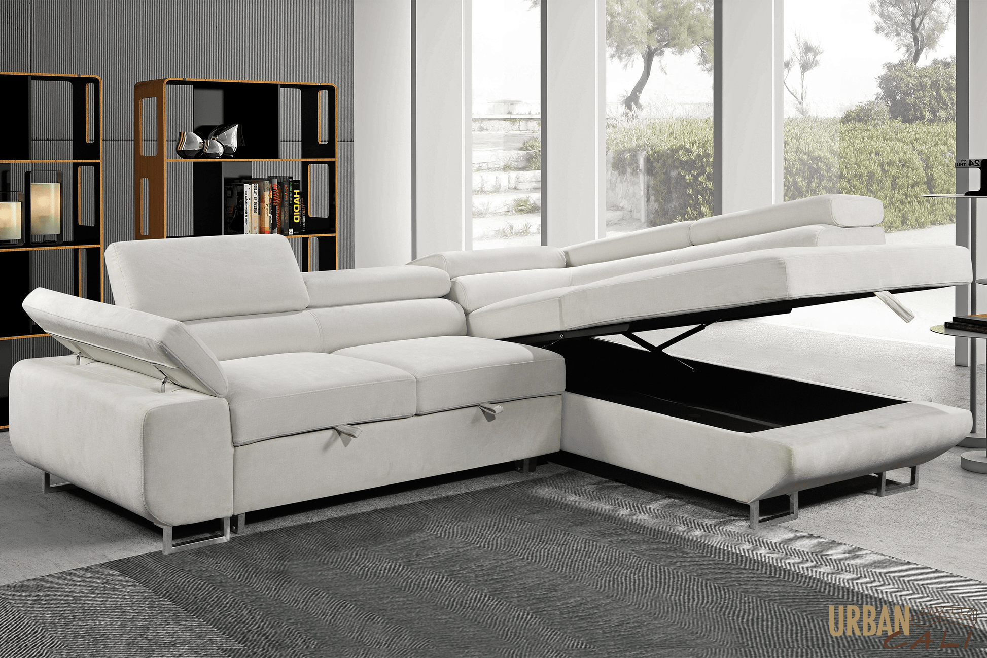 Urban Cali Hollywood Sectional Sofa Bed