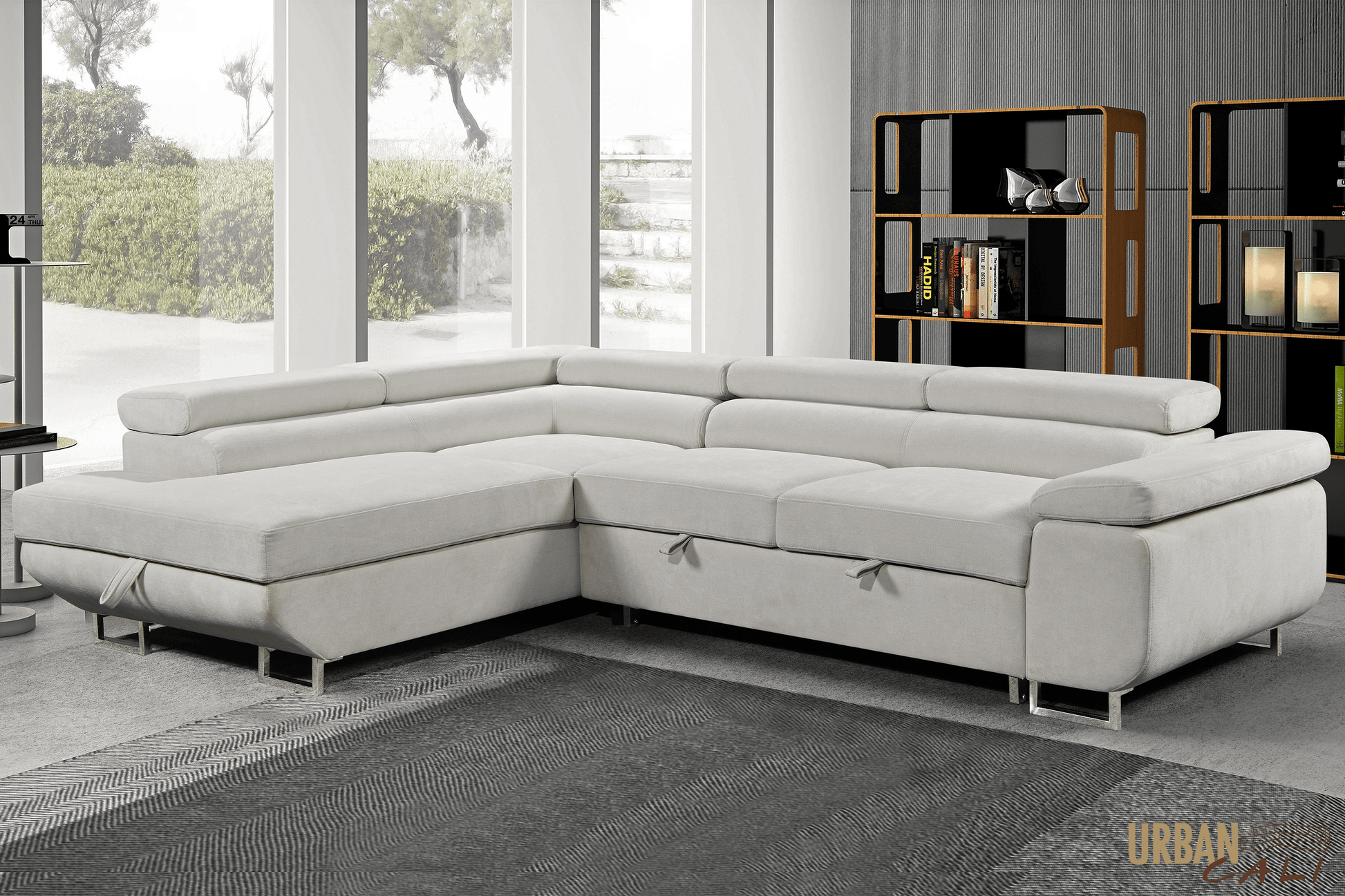 Urban Cali Hollywood Sectional Sofa Bed