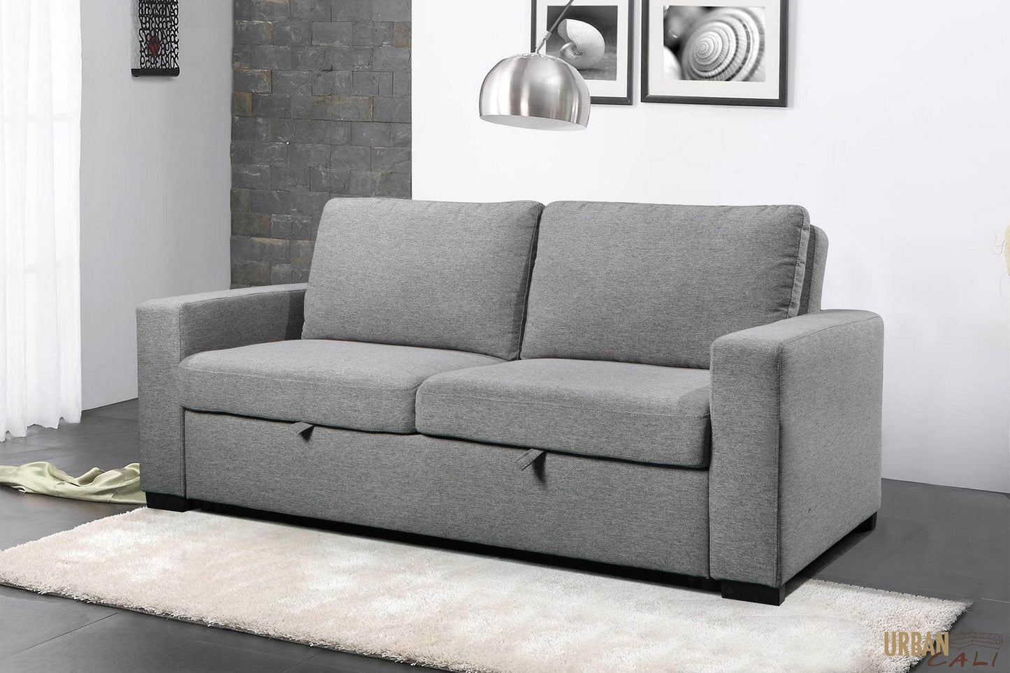 Eureka Solis Grey Sleeper Sofa