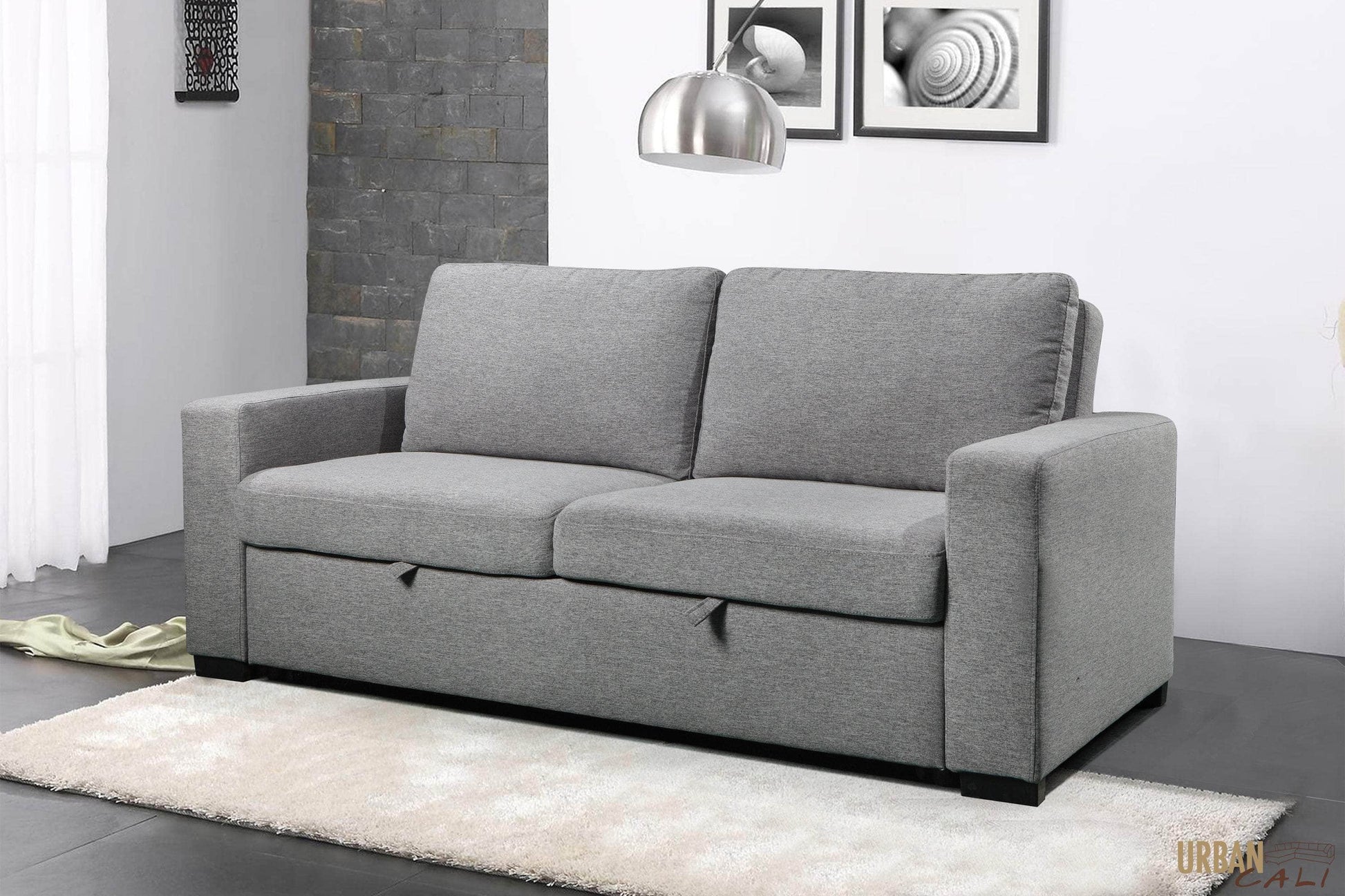 Eureka Solis Grey Sleeper Sofa