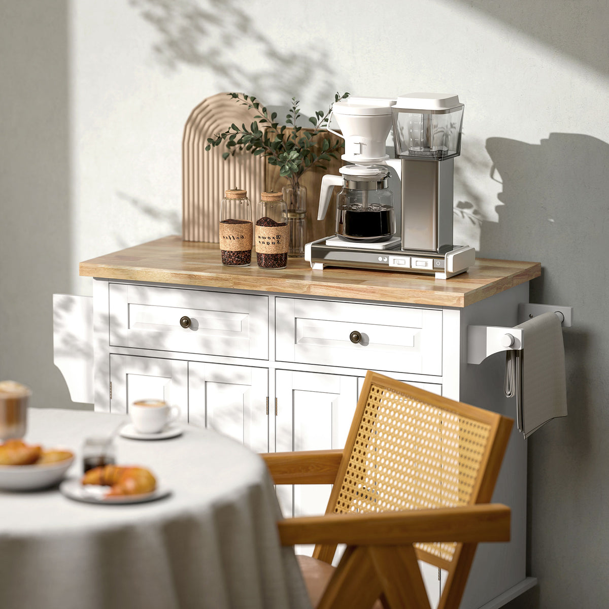 Kitchen Island with Storage – 44"W x 33"H