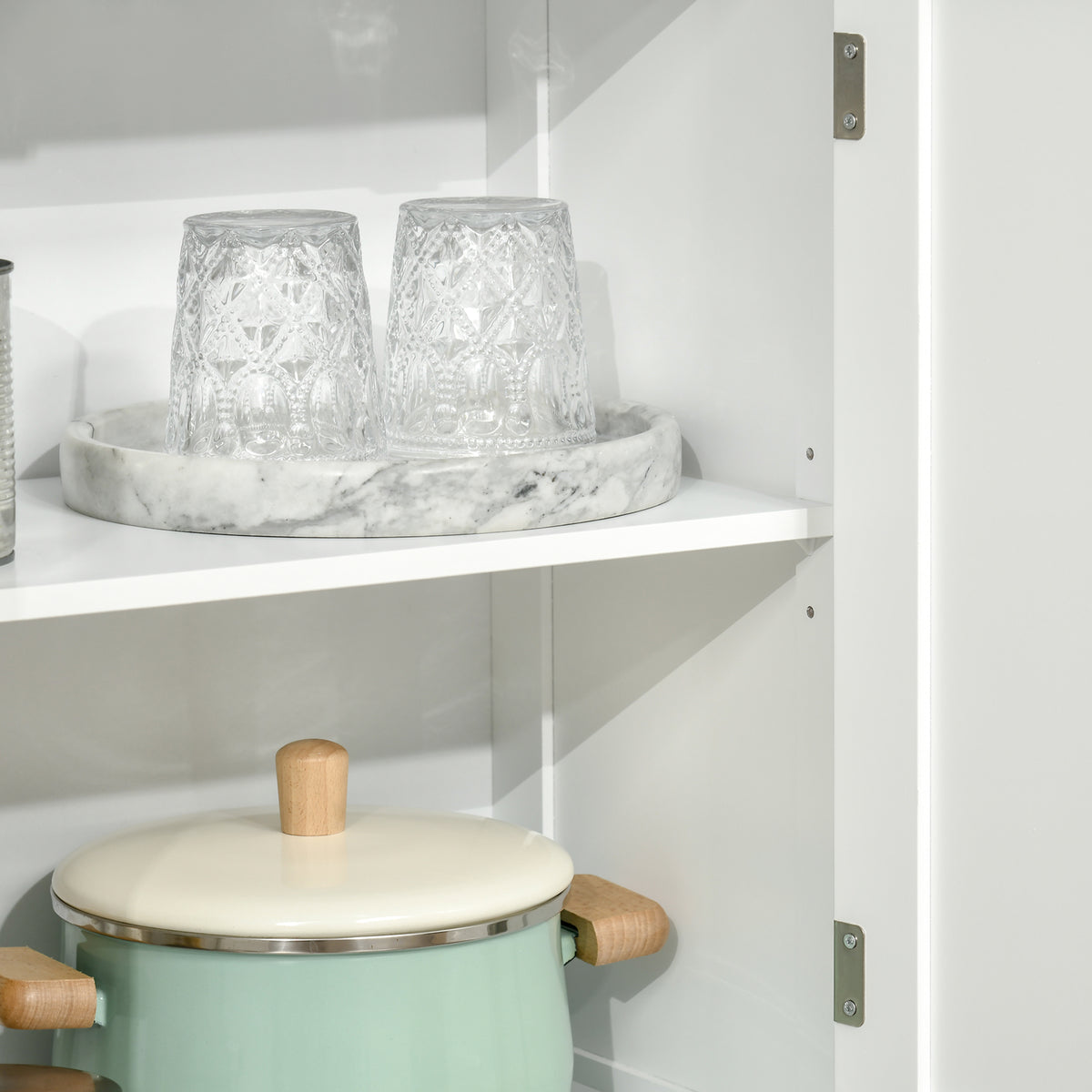 Small Buffet with Hutch – 24"W x 64"H
