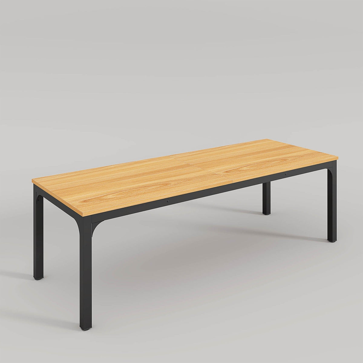 Rectangular Dining Table, 78 inch Long Kitchen Table for 6-8 People