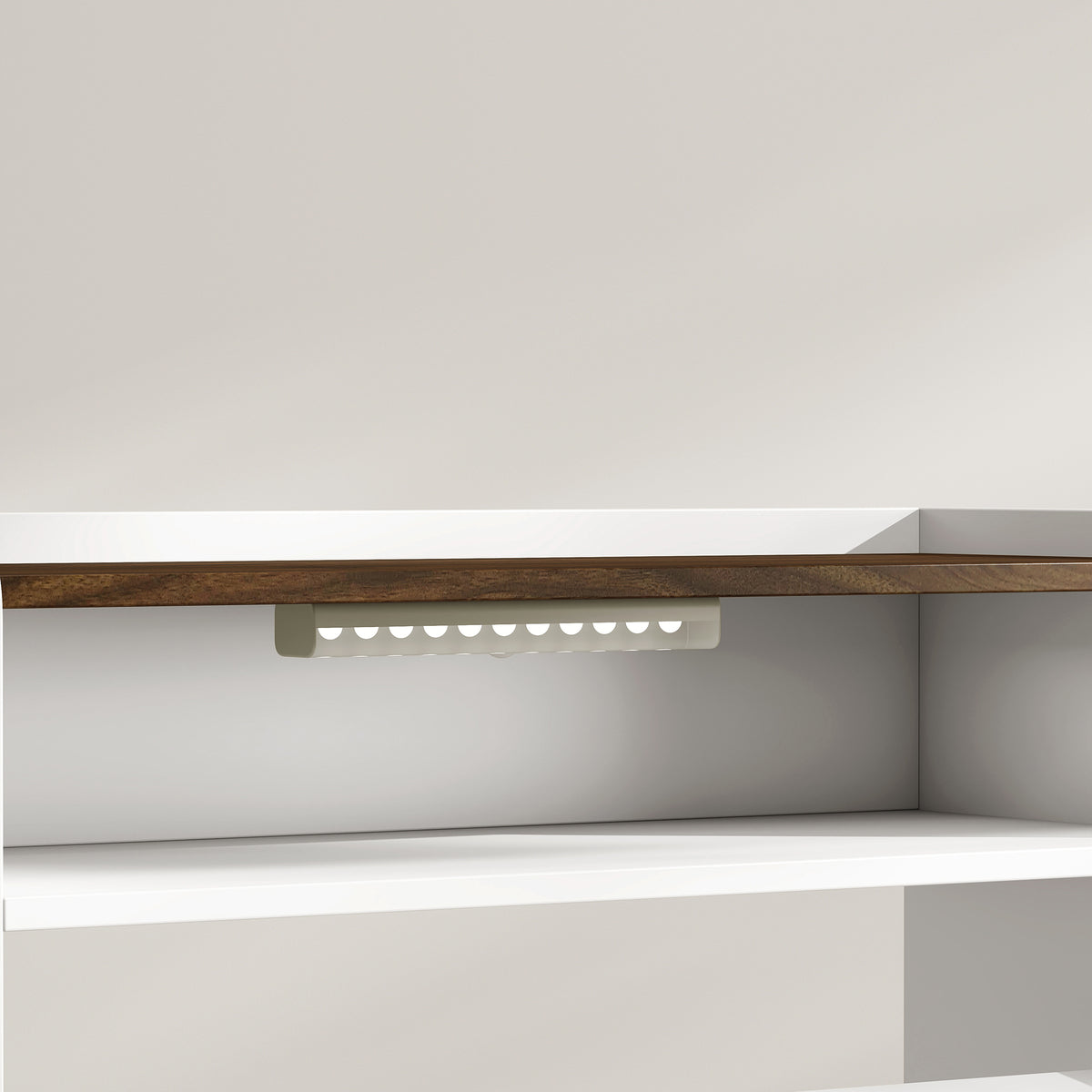 Shoe Cabinet with 3 Flip Drawers and Sensor Light – 24"W x 54"H