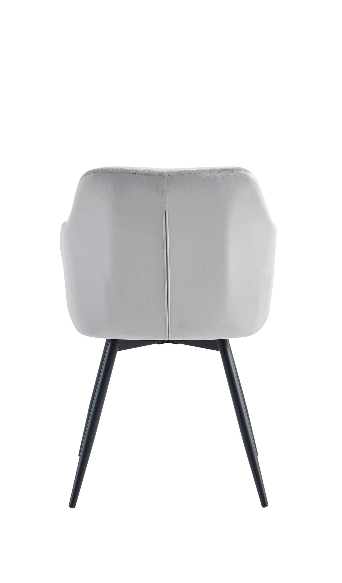 Snowy White Sintered Stone Dining Set with Channel-Stitch Armchairs