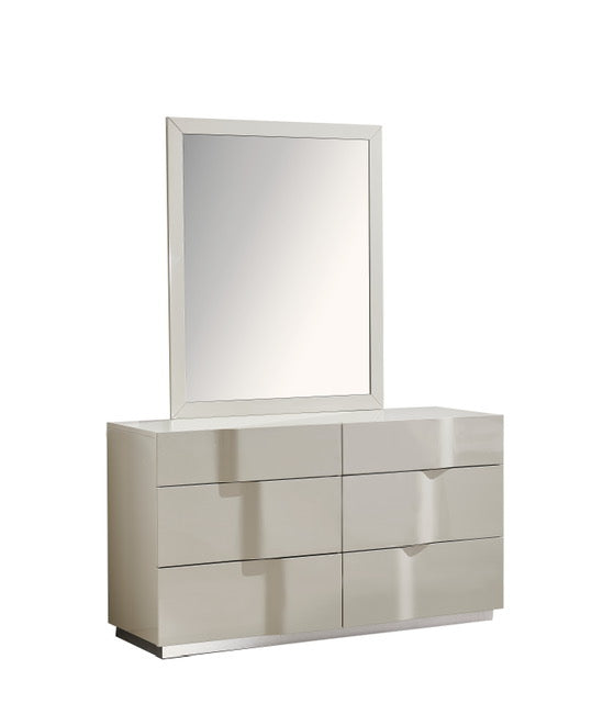 Grey Modern Lift-Top Bedroom Set