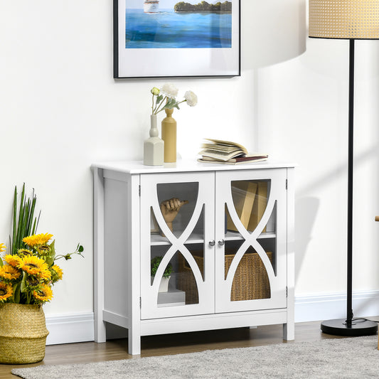 Kitchen Sideboard with Adjustable Storage Shelf – 32"W x 30"H