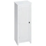 HOMCOM 67" Farmhouse Pantry Cabinet with Barn Door – White, 5‑Shelf Storage