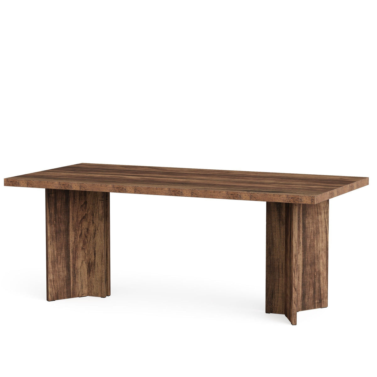 63" Executive Desk, Farmhouse Computer Desk with Large Tabletop