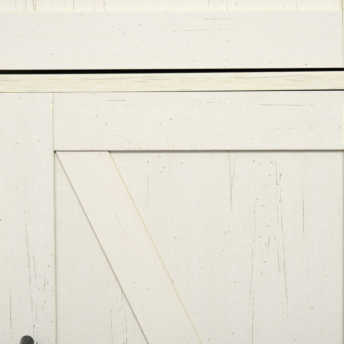 Farmhouse Sideboard with Barn Doors – 30"W x 33"H