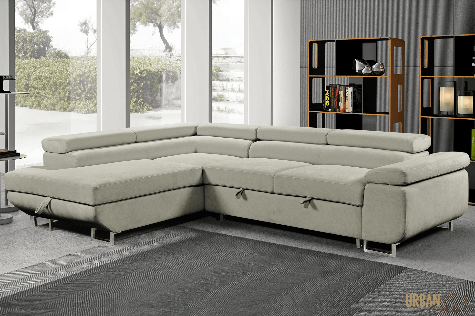 Urban Cali Hollywood Sectional Sofa Bed