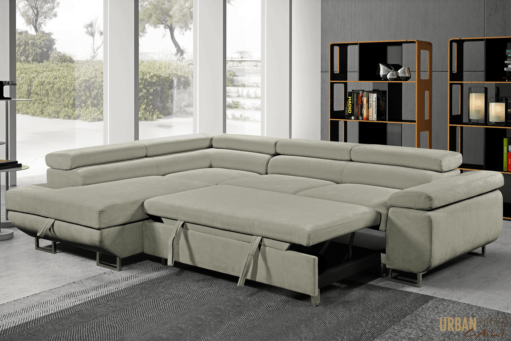 Urban Cali Hollywood Sectional Sofa Bed