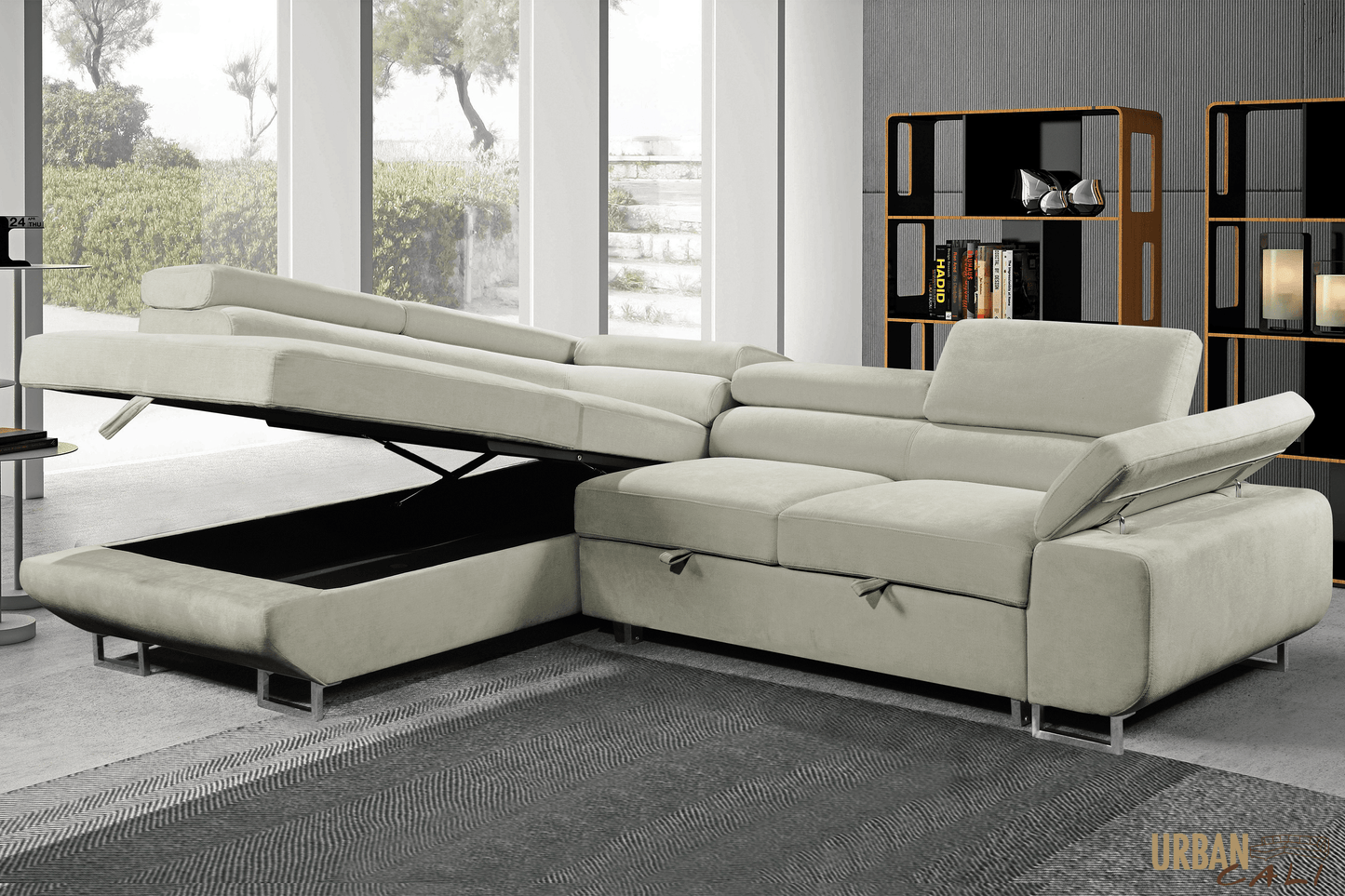 Urban Cali Hollywood Sectional Sofa Bed