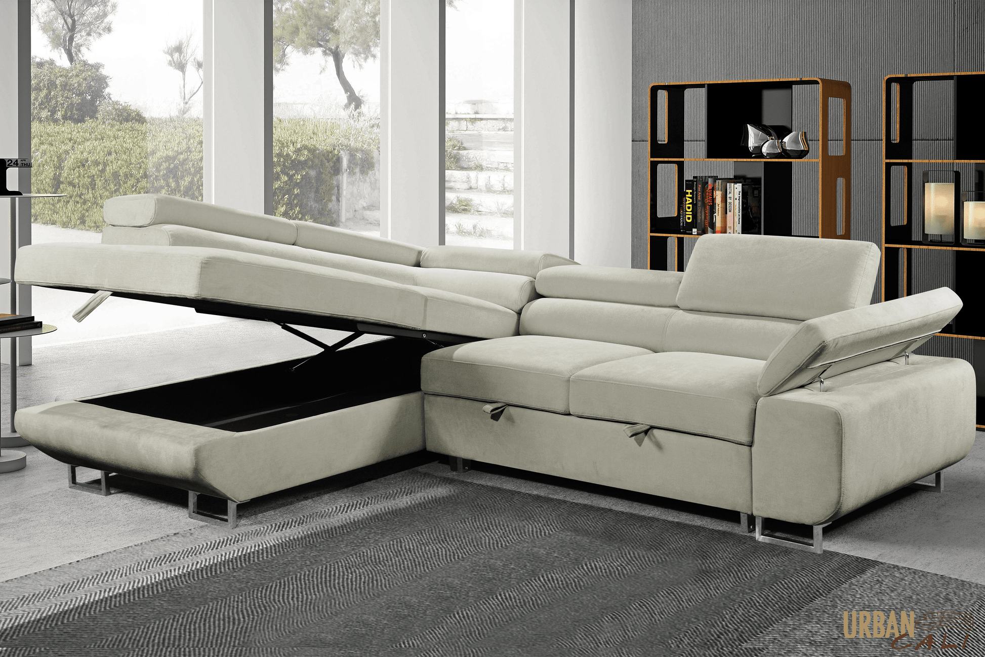 Urban Cali Hollywood Sectional Sofa Bed