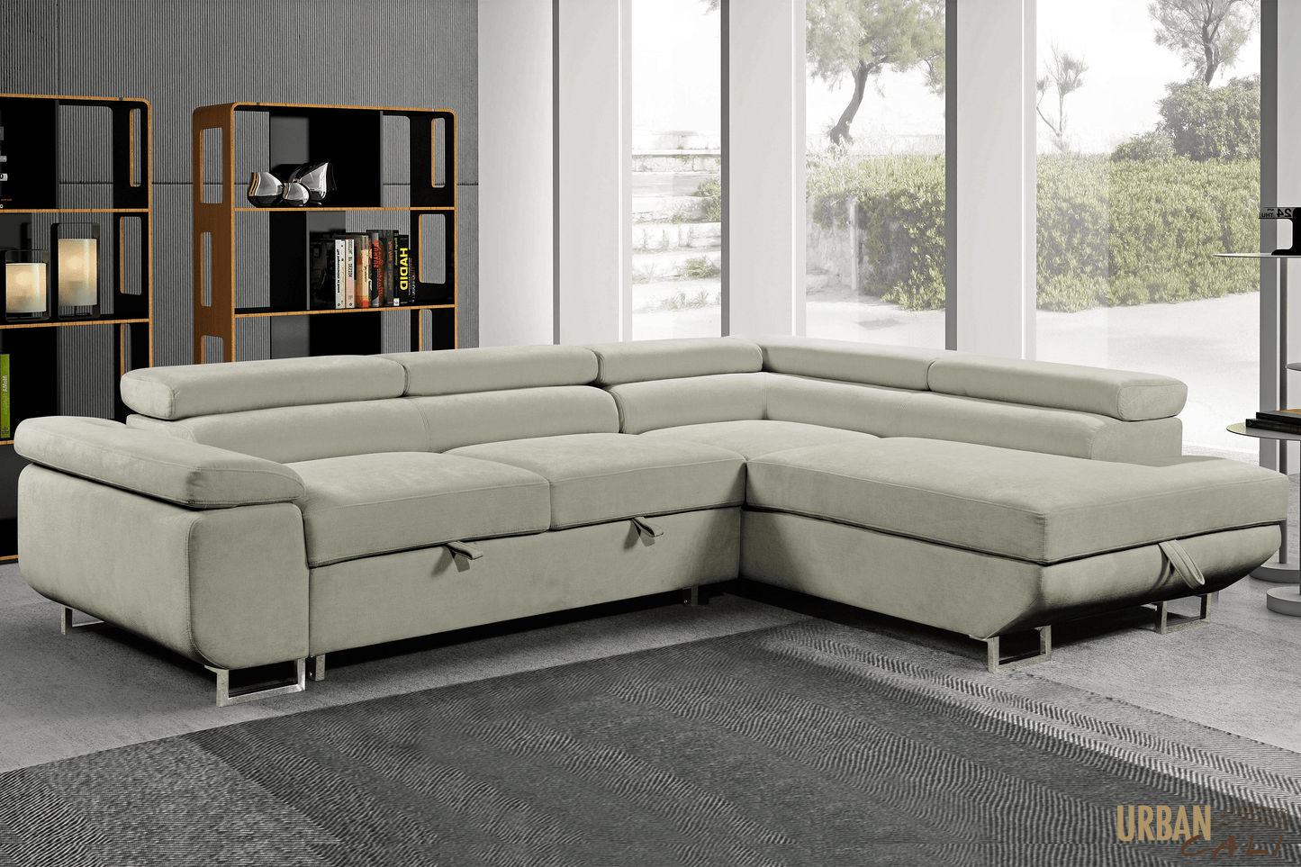 Urban Cali Hollywood Sectional Sofa Bed