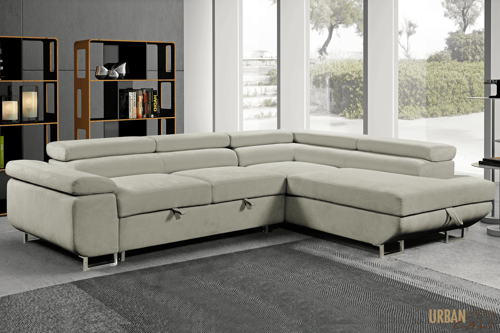 Urban Cali Hollywood Sectional Sofa Bed